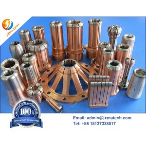 Polishing Copper Tungsten Alloy Electrical Contact Ablation Resistant