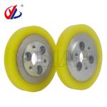 120*25*15mm PU Wheels Feeding Rollers For Four Sided Wood Planer Machine