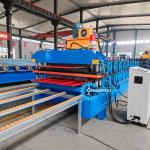 Double Layer Metal Roof Sheet Two Profile In One Roll Forming Machine 5.5 Kw
