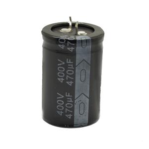 China 470uF 400V Snap-in Aluminum Electrolytic Capacitor for High Performance and Long Life factory