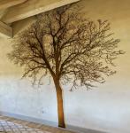 Customizable Tree Shaped Corten Steel Sculpture For Park Decoration