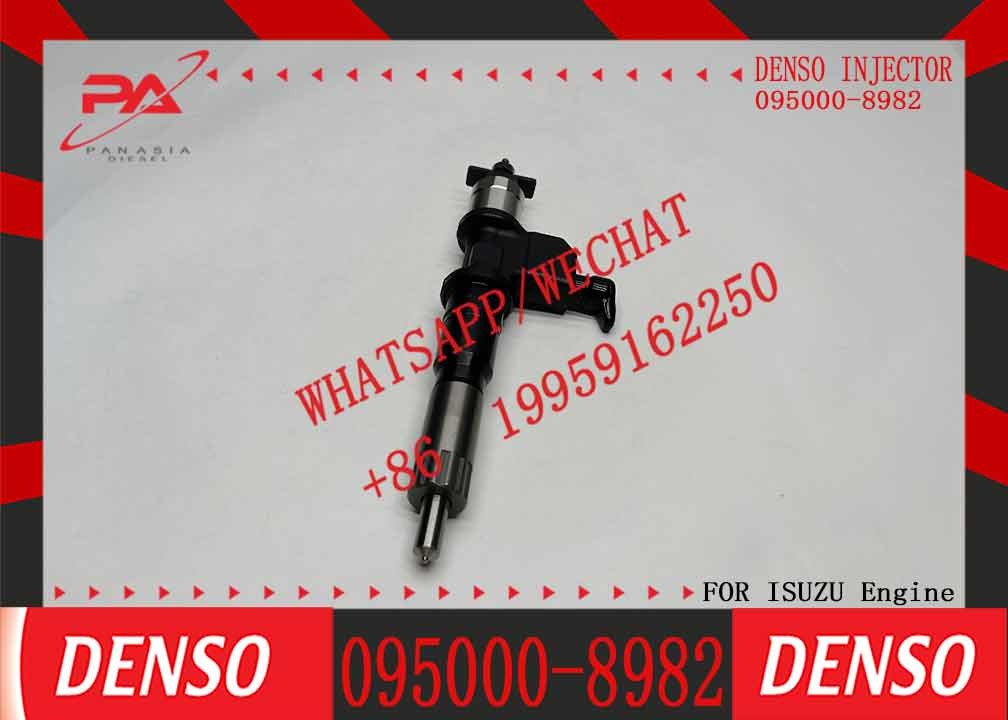 Hot sale fuel injector 095000-8980 095000-8981 095000-8982 8-98167556-2 for ISUZU 6WG1 Engine
