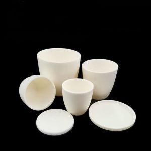China Factory Customizes High Temperature Corrosion Resistant 99% Ceramic Crucibles For Laboratories factory