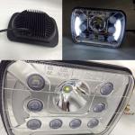 7 inch 45W 3800lm PC Lens Angle Eye Cree Driving Lights White Combo Beam Square