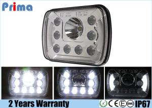 China 5 Inch X 7 Inch Led Car Headlights , 6 Inch X 7 Inch Jeep Wrangler Headlights factory