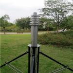 Auto 15M 10KG Hand Push Up Winch Up Telescopic Antenna Pole Telescopic Mast Pole