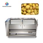 1500mm Brush Roller Potato Washing And Peeling Machine