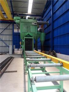 China Q6915 Roller Conveyor Shot Blasting Machine Wheel Blast factory