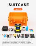 Optical Fiber and Cable Fusion Splicer A-87S 3.5 inch TFT Color LCD Display