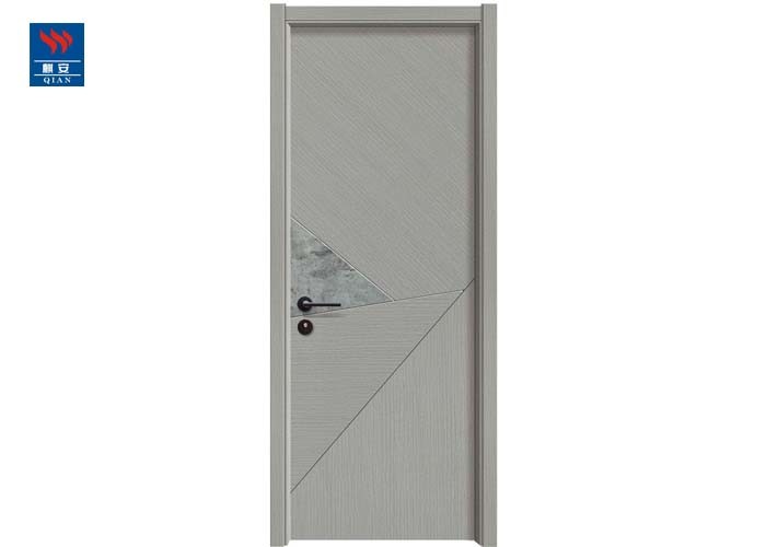 Waterproof Sandwich Wood Plastic Composite Eco Friendly Doors