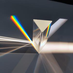 China Optical Right Angle Glass Prism Shape Customizable For Lighting factory