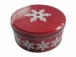 Small Metal Round Tin Containers For Candy / Coffee / Candle / Chocolate