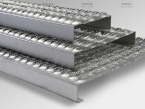 China Anti Slip 5 Diamond Walkway Grip Strut Safety Grating Perforated factory