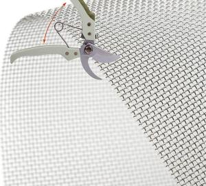China Plain Weaving 304 Stainless Steel Screen Door Mesh 0.5mm factory