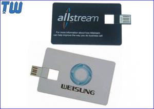 China Mini 4GB USB Flash Drive Memory Chip Personalized Card Digital Printing on sale