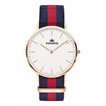 Waterproof Wristband Sport Stainless Steel Nylon Strap Men Watch SN15002GQ
