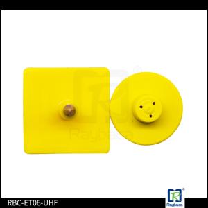 China TPU Material RFID Livestock Tags , Replacement Ear Tags For Diary Farm Pigs factory