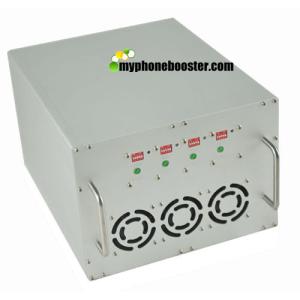 China 4 Bands 400W High Power Mobile Phone Signal Jammer Block GSM CDMA DCS 3G LTE Legal Cell Phone Signal Jammer factory
