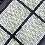 120w Outdoor LED Street Lights All In One Rechargeable Solar Street Lamp