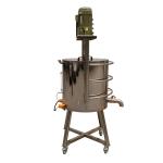 100L Lipstick Mixing Machine Stirring Melting Compartmentalized Heating