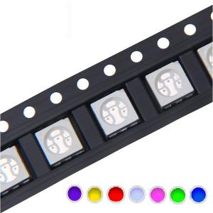 China Full Color 5050 SMD LED Chip 0.2W IR Chip For Decoration Lighting factory