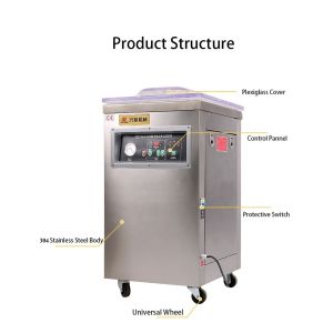 Microcomputer Program Control DZ-400 Model Vacuum Sealer for Fast 1 pcs/min