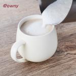 Handheld Electric Milk Frother Stainless Steel 304 Whisk Head With Stand,