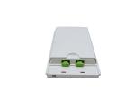 Fiber Terminal Access Box For FTTH Wall Outlet , Wall Mount 2 Port SC Adapters
