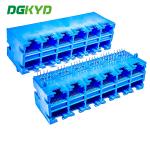 DGKYD59212688IWD1DY1G022 2x6 Multi Port RJ45 Connector Without Lamp / Filter