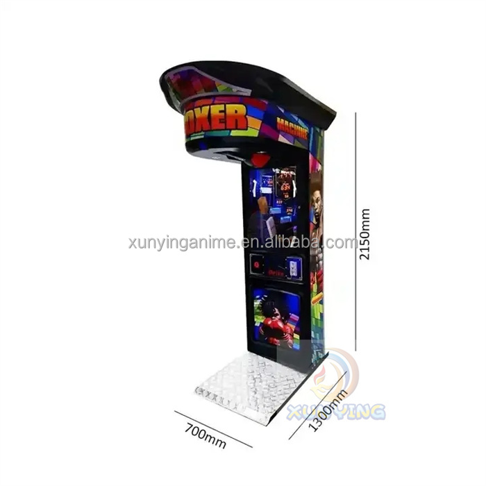 Street Basketball Power Boxing Punch Machine 230KG Customized
