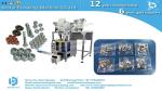 Bathroom accessories mixing hardware packaging machine by counting