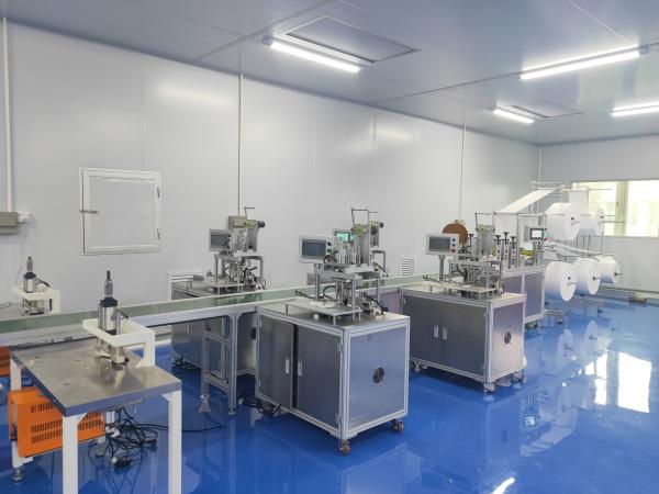 Stock Reday 5ply KN95 Mask Machine / KN95 Medical Face Surgical Mask Making