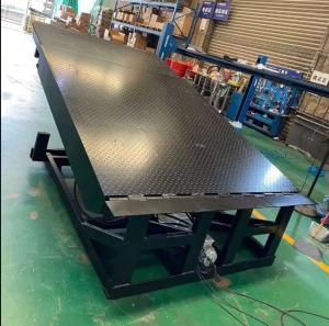 China 16mm Thickness Telescopic Lip Dock Leveler Hydraulic Dock Leveler factory
