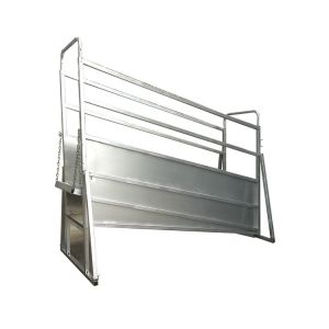 Adjustable Galvanized Cattle Chute Loading Ramp