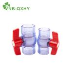 PVC UPVC Ball Valve for Chemical Industry Transparent/Clear Fish Tank Laboratory