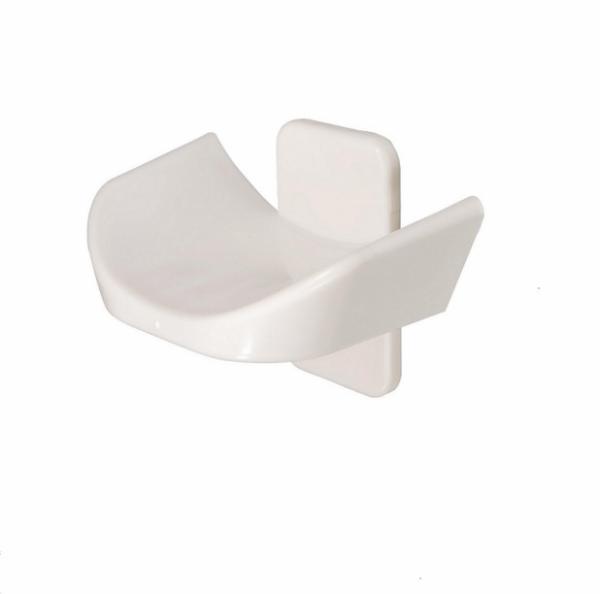 Horse Racing essential White Color Plastic Horse Jump Cups , Horse Plastic Show