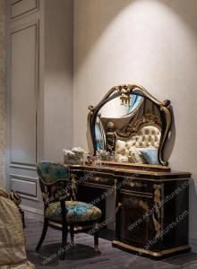 China Rococo furniture mirrored chest drawers latest bedroom furniture designs TE-029 factory