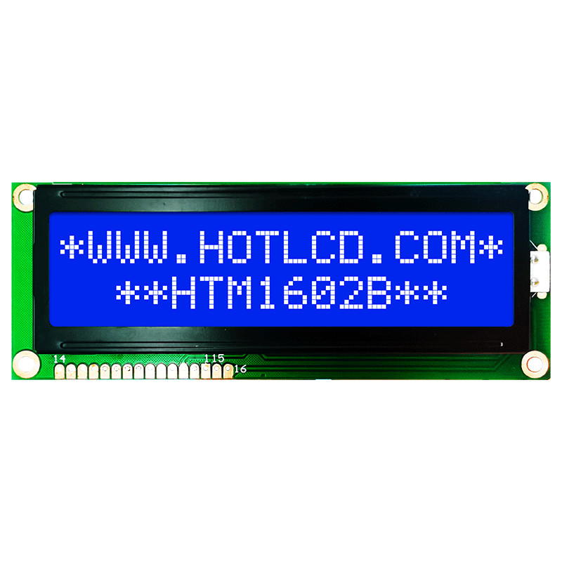 16x2 Medium LCD Character Display With Green Backlight HTM1602B