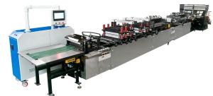 China Middle Seal Bag Making Machine 220V / 380V With 5HP Air Compressor factory