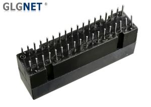 China PCBs Magnetic LAN Isolation Transformer 36 Soldering Foots In 2 Rows factory
