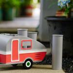 Metal Garden Ornaments ​Eco Friendly Vehicle Shaped Decorations