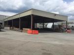 Q345B Warehouse Steel Structure For Stocking With Normal Paint Plus Color Steel