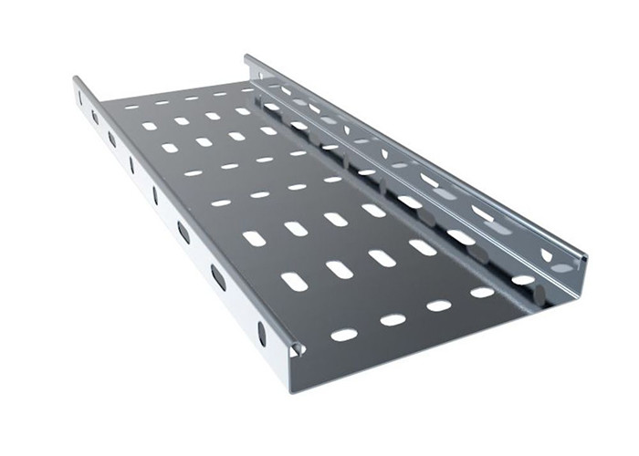 Wireway Perforated Cable Tray 6m Q235B Hot Dip Galvanized Cable Tray