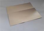 Satin Surface Appearance Painted Aluminum Sheets , Satin Anodised Aluminium