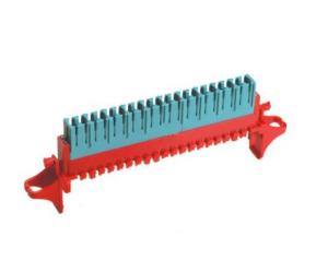 China Red Blue LSA Plus Module ABS / PBT 10 Pairs KRONE STG Module 123.5 X 21.5 X 40.5mm factory