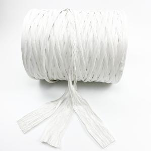 China Longtai 40kg/Roll Wire Cable Filler Yarn Raw White 2000d PP Twine factory