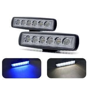 China 18W Dual Color 6.2inch Marine Led Flood Lights factory