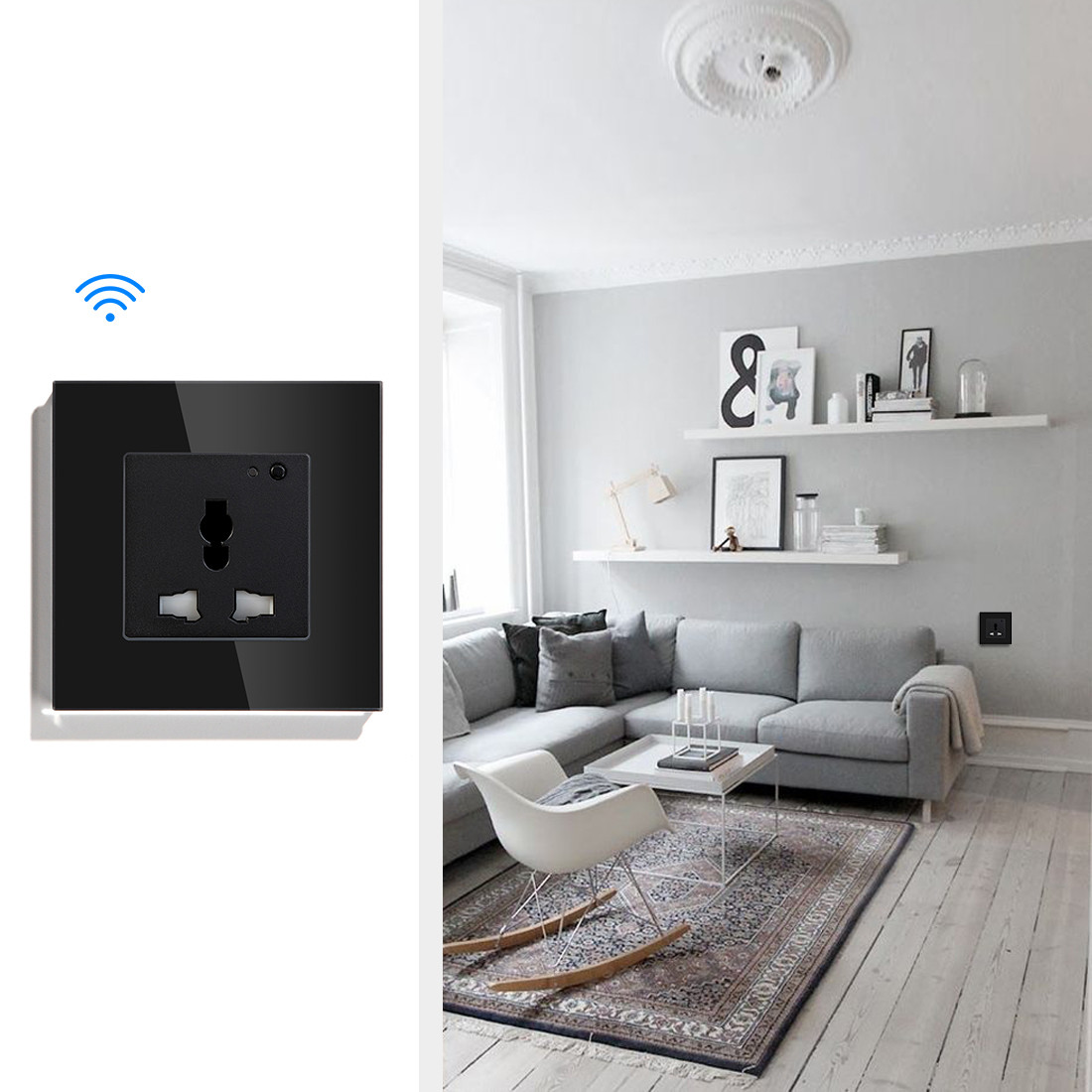 Smart Wifi 13A MF Universal Socket