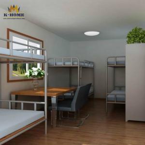 China Prefabricated Portable Accommodation Camp With Bathroom For Construction Workers factory