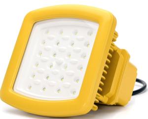 China Groove Cooling Explosion Proof LED Light Fixture IP68 20W For Oil Station factory